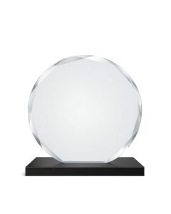 Acrylic Round Trophy - 5 Inch