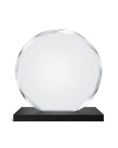 Acrylic Round Trophy - 7 Inch