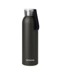 Metal Water Bottle with Silicon Carry Strap