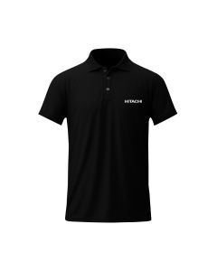 Solid Black Polo T-shirt