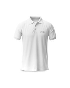 Solid White Polo T-shirt